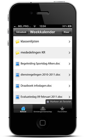 Nieuwe versie Smartschool iPhone App