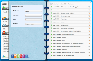 Plan de lessen van zWISo in Smartschool