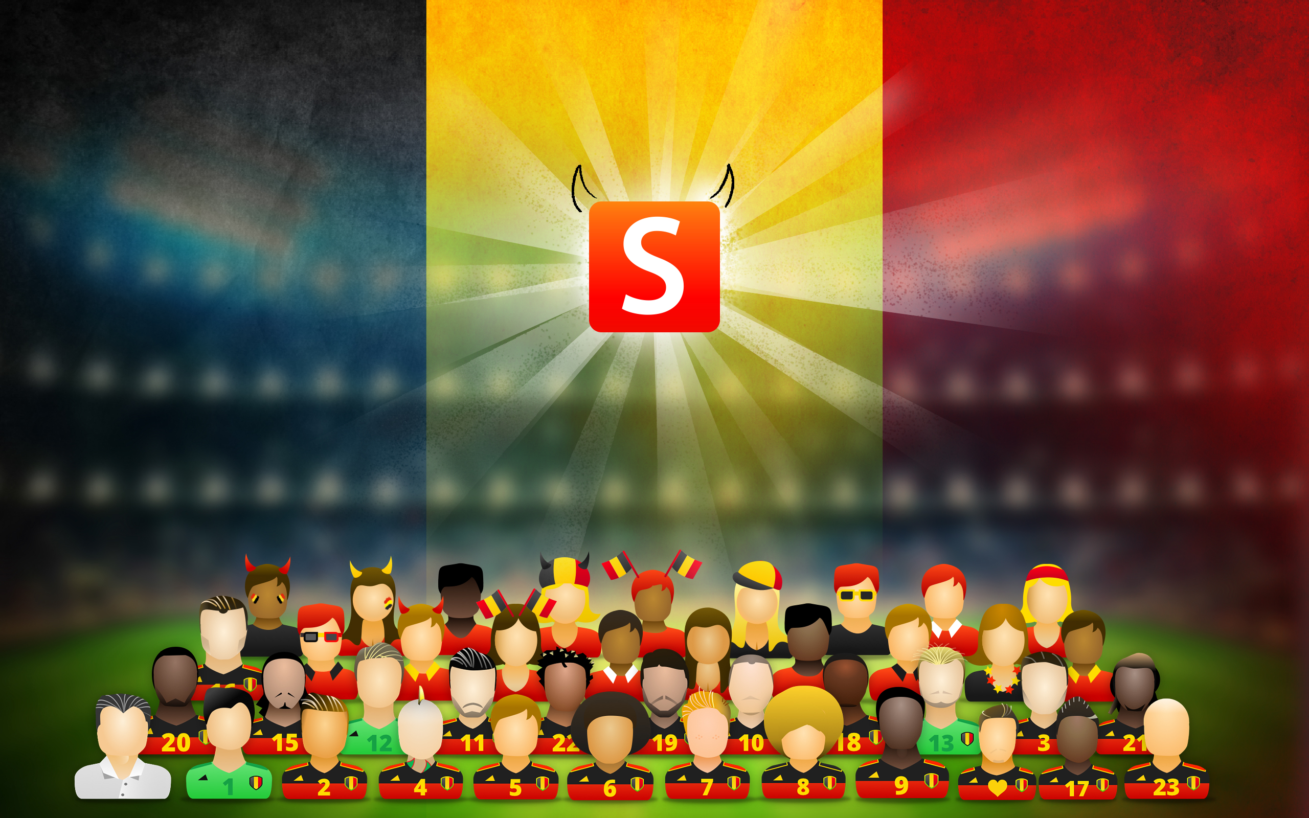 Wallpaper Smartschool EK fans