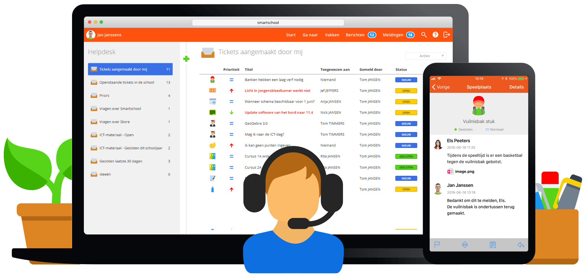 Smartschool Helpdesk