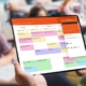 Planner op tablet