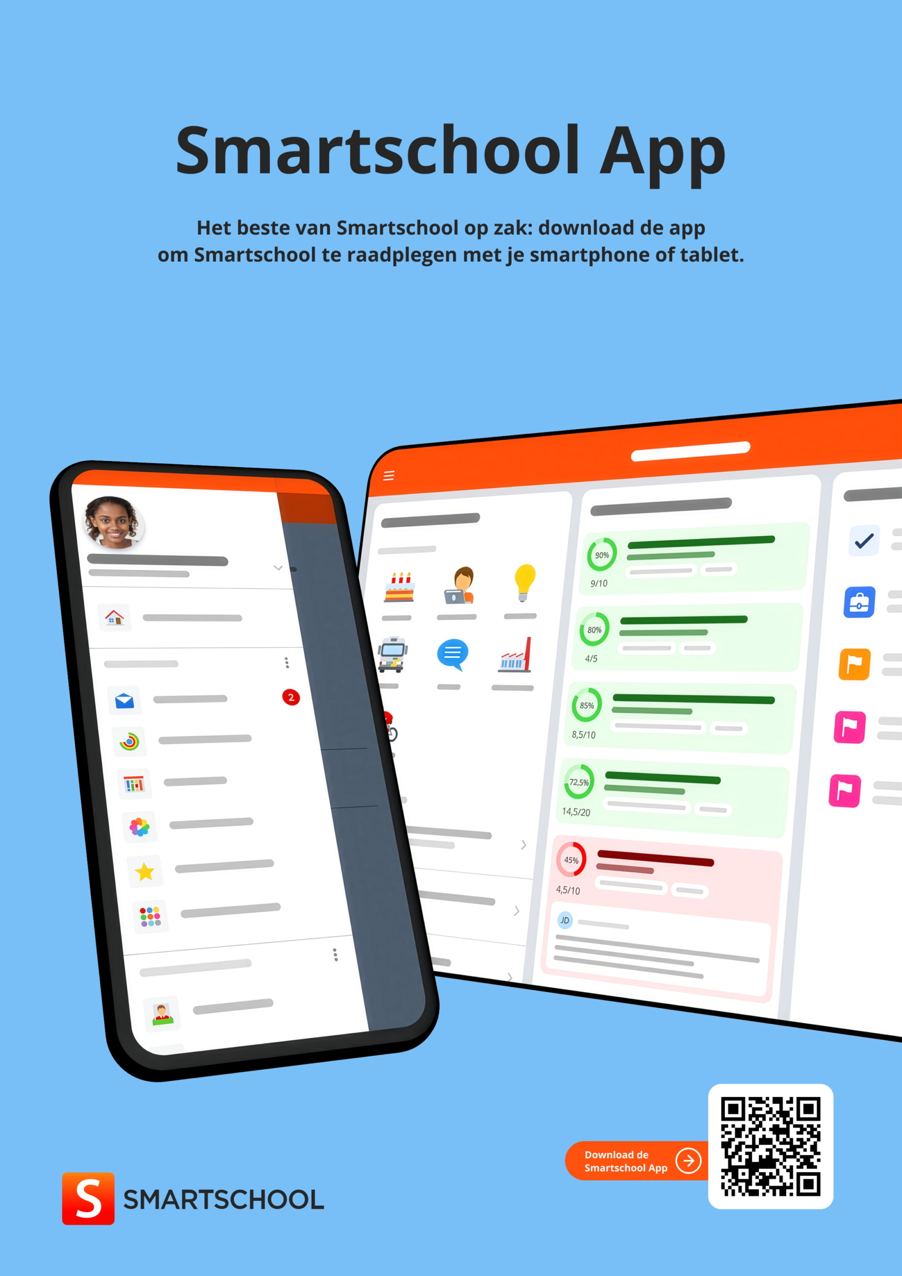 Poster Smartschool App